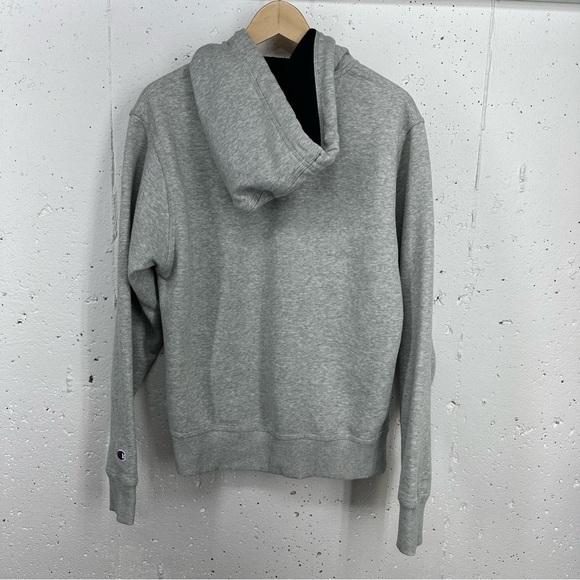 Champion Size Small Gray Chenille Hoodie Sweatshirt - Picture 10 of 15